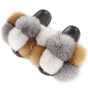 Fox Fur Slides